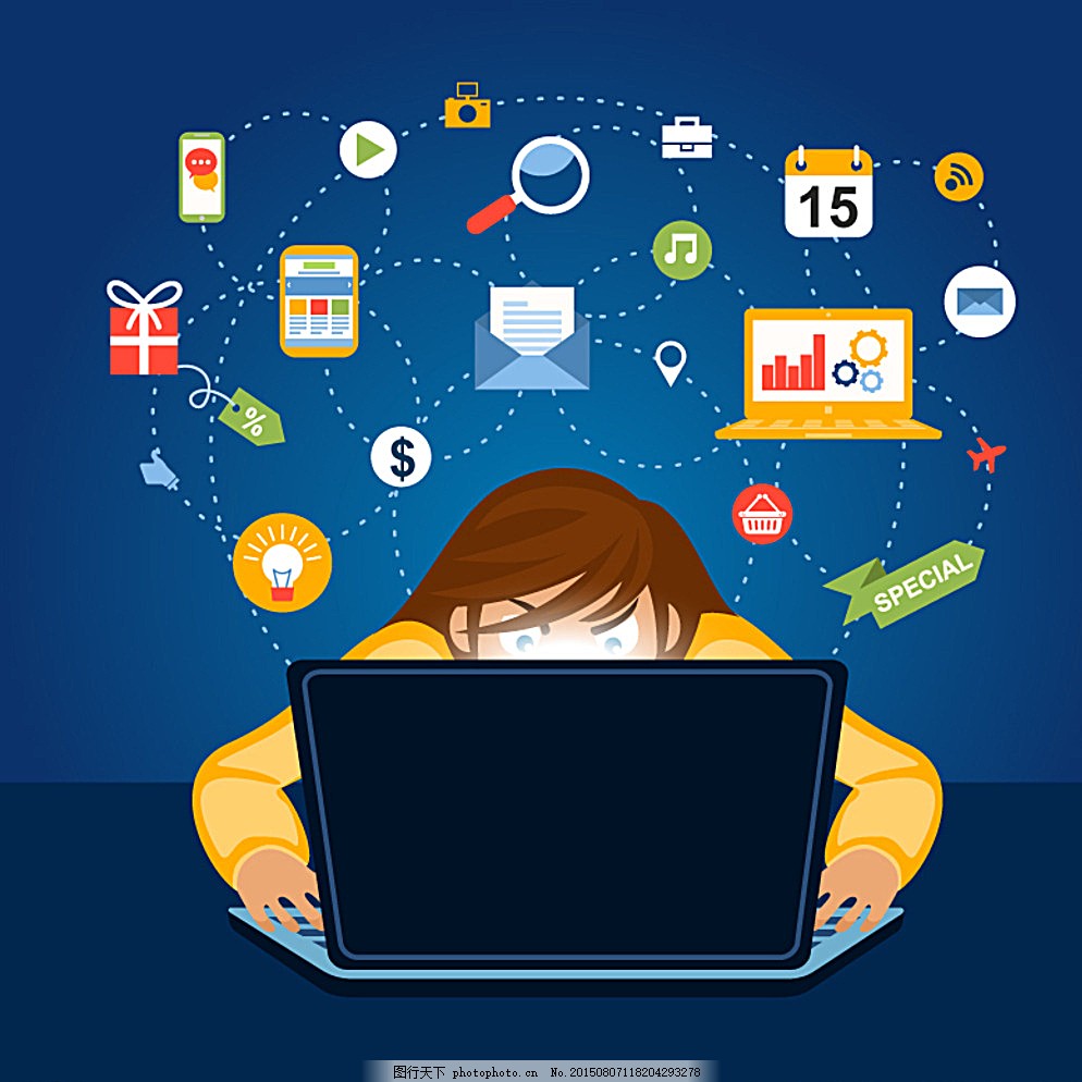 社交網絡人物背景矢量素材 軟件與輔助設備全解析